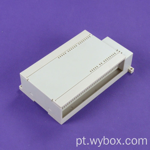 Ningbo molde din rail PLC caixa de junção Din rail invólucro de plástico caixa de junção eletrônica pcb caixa de controle IP54 PIC086